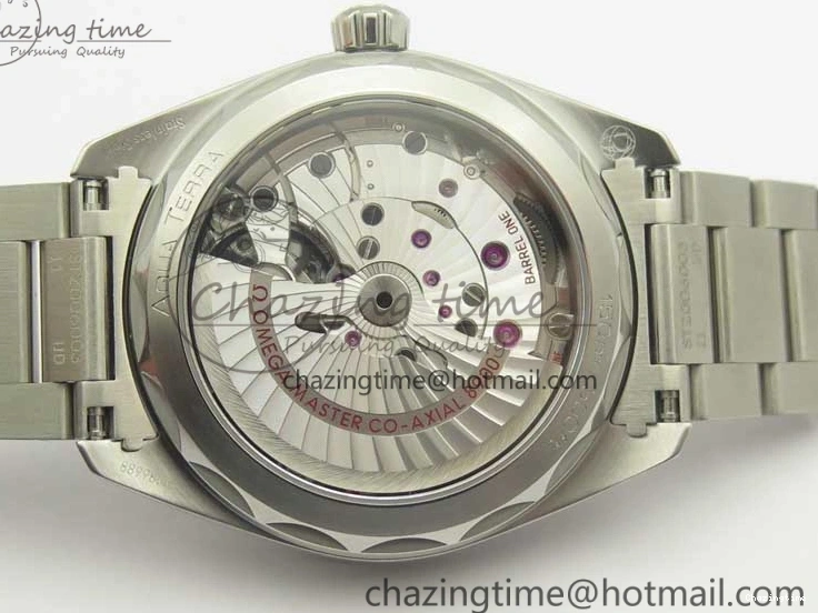 0425 Aqua Terra 150M Master Chronometers VSF 1:1 Best Edition Deep Blue Dial Silver Hand on SS Bracelet A8900 Super Clone HighPerformance 8013